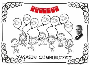 Okul Öncesi 29 Ekim Cumhuriyet Bayramı Etkinlikleri - Resim 36