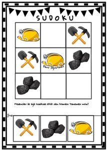 Okul Öncesi Madenciler Haftası Etkinlikleri 4 aralık 5