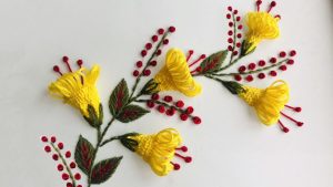 Pipetle El Nakışı Çiçek Nasıl Yapılır?