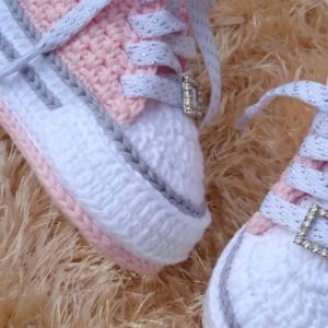 Bebek Converse Patik Yapımı - Resim 9
