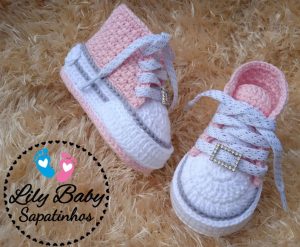 Bebek Converse Patik Yapımı - Resim 10