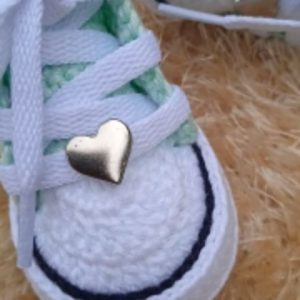 Bebek Converse Patik Yapımı - Resim 6