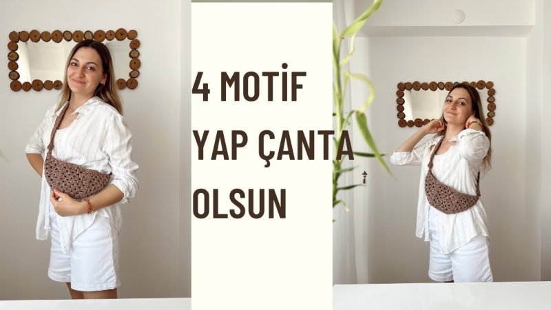 Kağıt İpten Bel Çantası Nasıl Örülür?