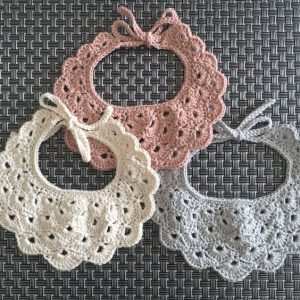 Tığ İşi Bebek Önlüğü Yapılışı - Resim 18