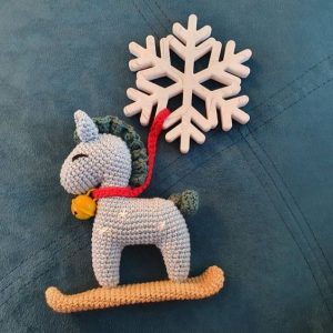 Amigurumi Sallanan At Yapımı - Resim 4