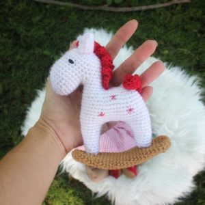 Amigurumi Sallanan At Yapımı - Resim 6
