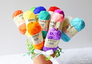 İplik Buketi Modelleri ve Yapılışı 64