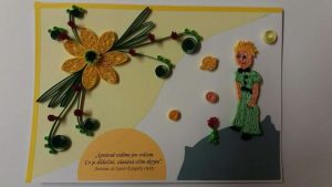 Quilling Küçük Prens Modelleri - Resim 26