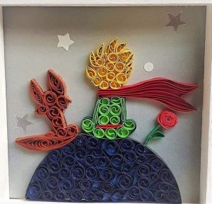 Quilling Küçük Prens Modelleri - Resim 8