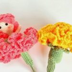 Amigurumi Çiçek Görünümlü Bebek Yapılışı 1