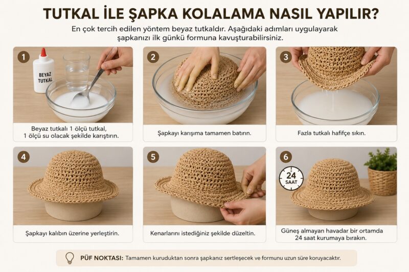 Şapka Kolalama Nasıl Yapılır? 1