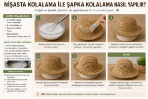 Şapka Kolalama Nasıl Yapılır? 2