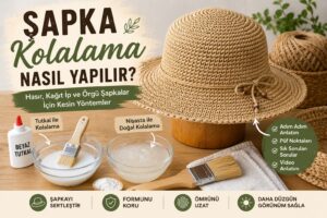 Şapka Kolalama Nasıl Yapılır? 3