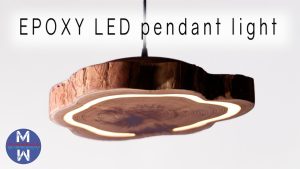 How to Make a Led Lamp from a Log?