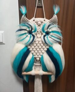 Makrome Baykuş Modelleri ve Yapılışı - Resim 18