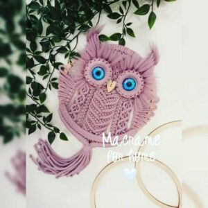 Makrome Baykuş Modelleri ve Yapılışı 38