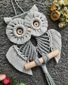 Makrome Baykuş Modelleri ve Yapılışı 71