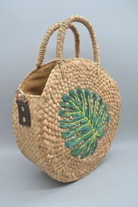 Hasır Çanta Süsleme Örnekleri 44