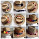 Hasır Şapka Süsleme Örnekleri 80