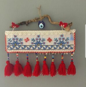 Eski Kanaviçe ve Dantelleri Değerlendirme - Resim 49