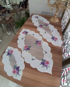 Kanaviçe Salon Takımı Örnekleri - Resim 42