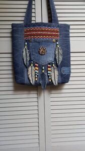 Eski Kot Pantolondan Yeni Çanta Modelleri - Kot Pantolondan Çanta Modelleri 46