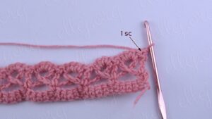 Tığla Süpürge Örgü Modeli Yapılışı - Resim 14