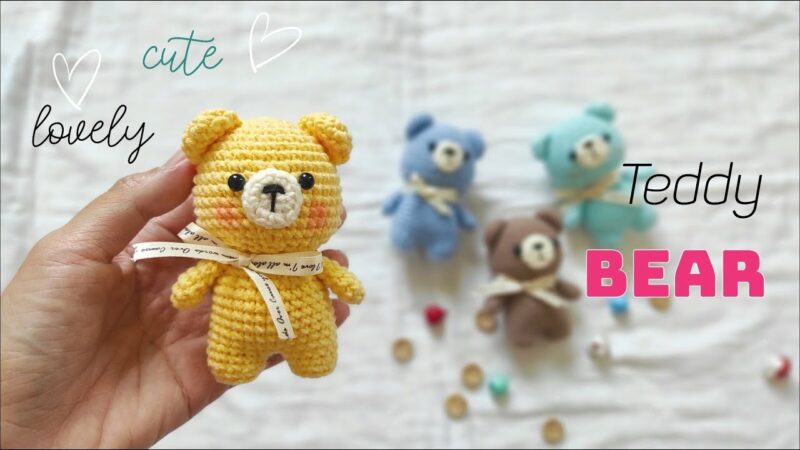 Amigurumi Mini Ayıcık Yapımı