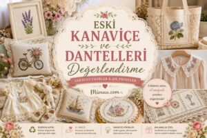Eski Kanaviçe ve Dantelleri Değerlendirme 99