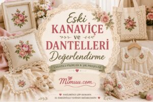 Eski Kanaviçe ve Dantelleri Değerlendirme 97