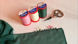 3 Yapraklı İğne Oyası Yapılışı 2