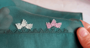 3 Yapraklı İğne Oyası Yapılışı 3