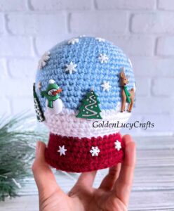 Amigurumi Kar Küresi Tarifi 12