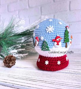 Amigurumi Kar Küresi Tarifi 10