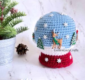 Amigurumi Kar Küresi Tarifi 15