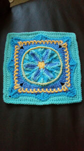 Çiçek Mandala Kare Motif Yapılışı - Resim 2