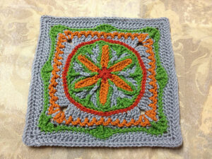 Çiçek Mandala Kare Motif Yapılışı - Resim 4