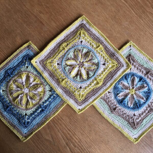 Çiçek Mandala Kare Motif Yapılışı - Resim 5