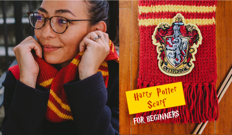 Harry Potter Örgü Atkı Yapılışı 9