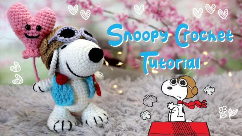 Amigurumi Snoopy Yapımı 4