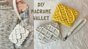 Makrome Cüzdan Yapılışı 8