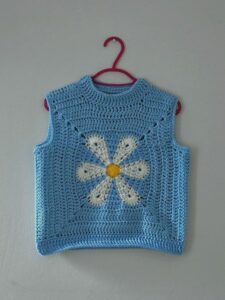 Retro Papatya Kare Motif Yapılışı - Resim 32