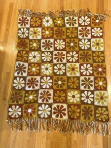 Retro Papatya Kare Motif Yapılışı 35