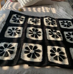 Retro Papatya Kare Motif Yapılışı - Resim 6