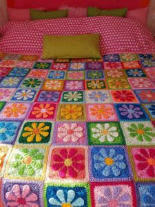 Retro Papatya Kare Motif Yapılışı - Resim 8