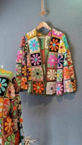 Retro Papatya Kare Motif Yapılışı - Resim 9
