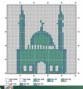 Ramazan Kanaviçe Desenleri - Resim 21