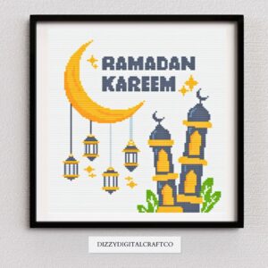 Ramazan Kanaviçe Desenleri 82