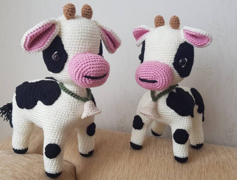 Amigurumi İnek Yapımı Tarifi