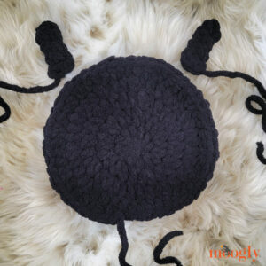 Amigurumi Uğur Böceği Yastık Yapılışı - Resim 8